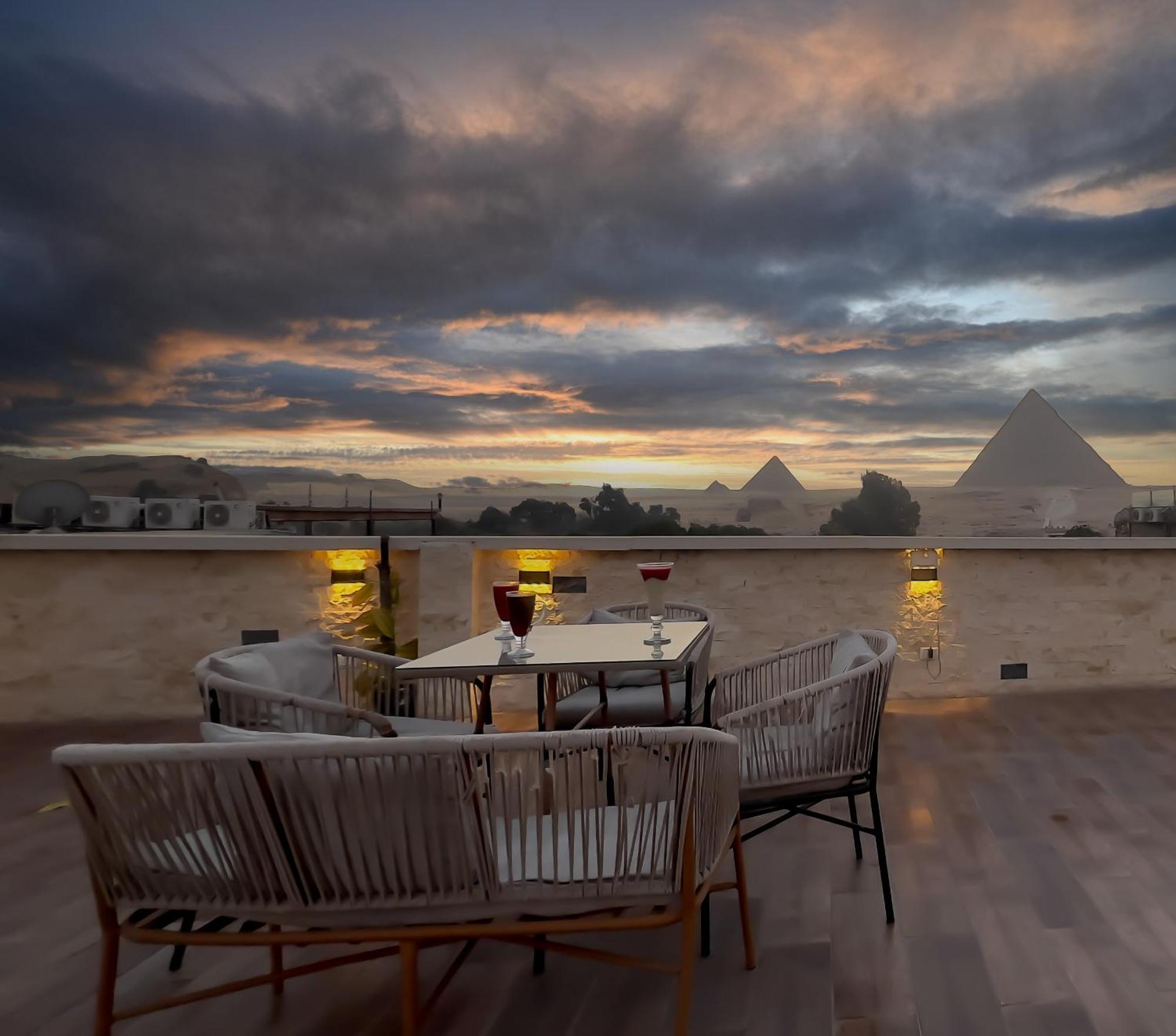 Pyramids Glory Inn Kafret el-Gabal Buitenkant foto